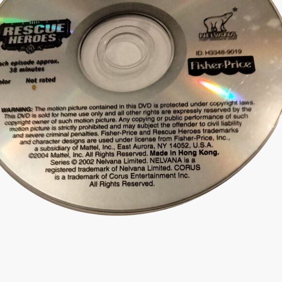 Rescue Heroes DVD For Better Or Curse Bats Life Robots Race Fisher Price Lot 2 - Picture 6 of 6
